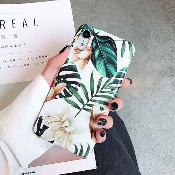 Compatible With Apple LOVECOM Flowers Banana Leaf Art Phone Case For iPhone XS Max XR 6S 6 7 8 Plus X Retro Soft Floral Phone Back Case With Flowers Style Compatible With Apple LOVECOM Flowers Banana Leaf Art Phone Case For iPhone XS Max XR 6S 6 7 8 Plus X Retro Soft Floral Phone Back Case With Flowers Style
